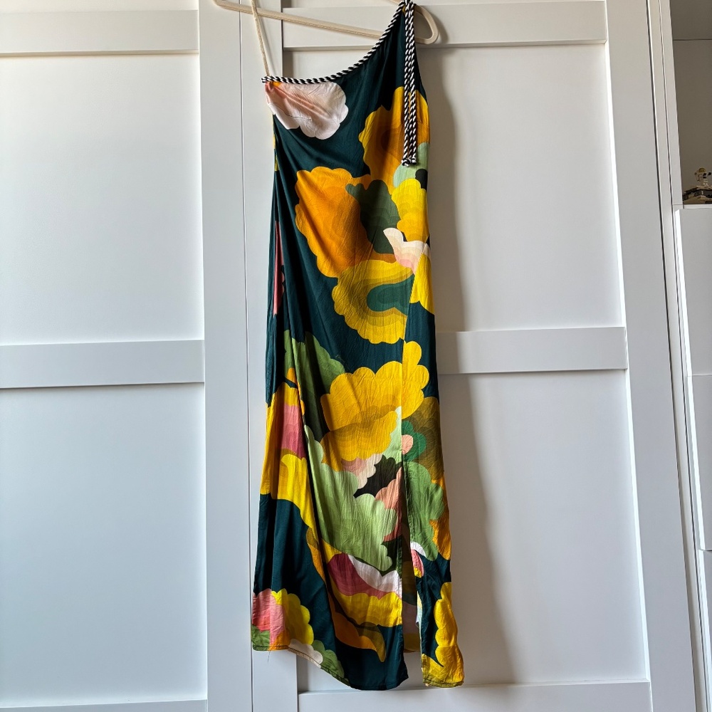 A fun silky dress perfect for a beachside dinner